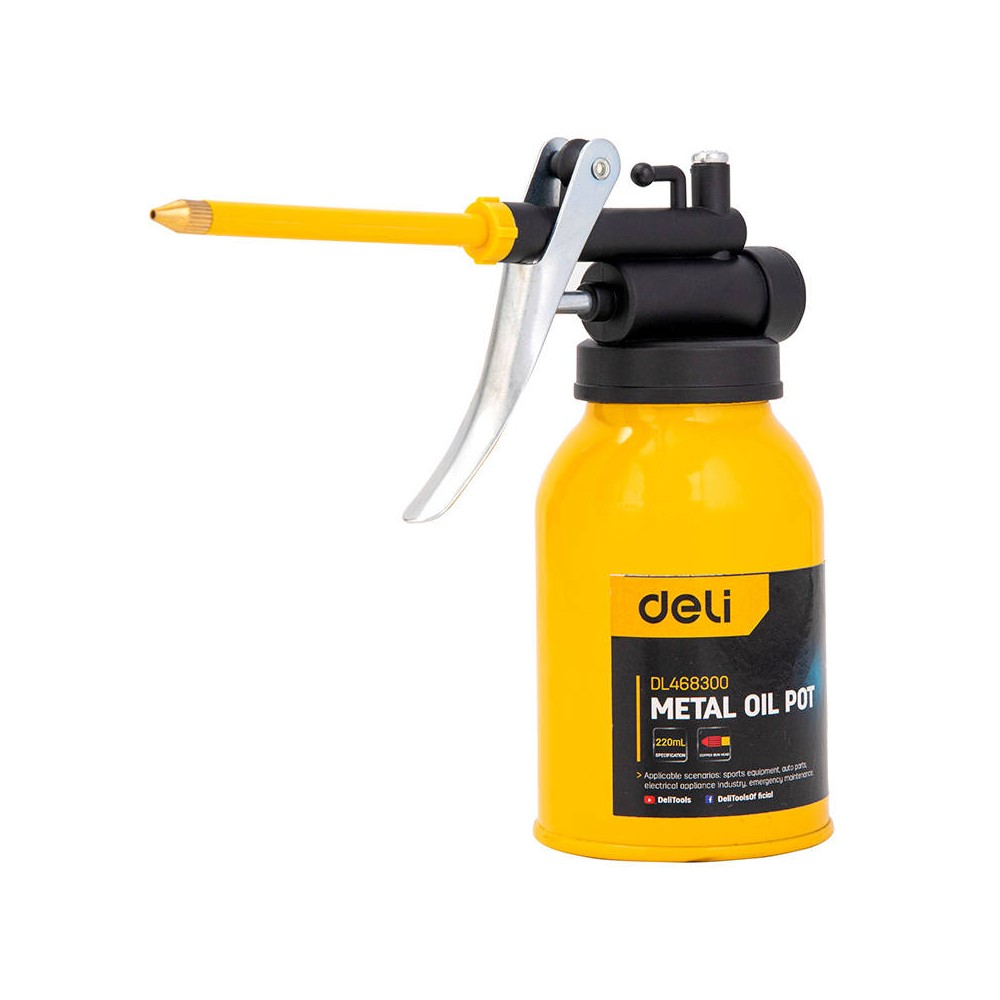 Deli Tools EDL468300 Aliejaus indas 220 ml-Pagrindinis
