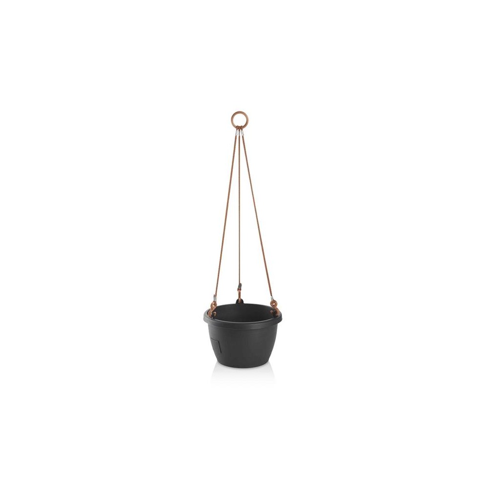 Siena-montuojamas vazonas MARINA 25cm antracito Siena-montuojamas vazonas MARINA 25cm antracito