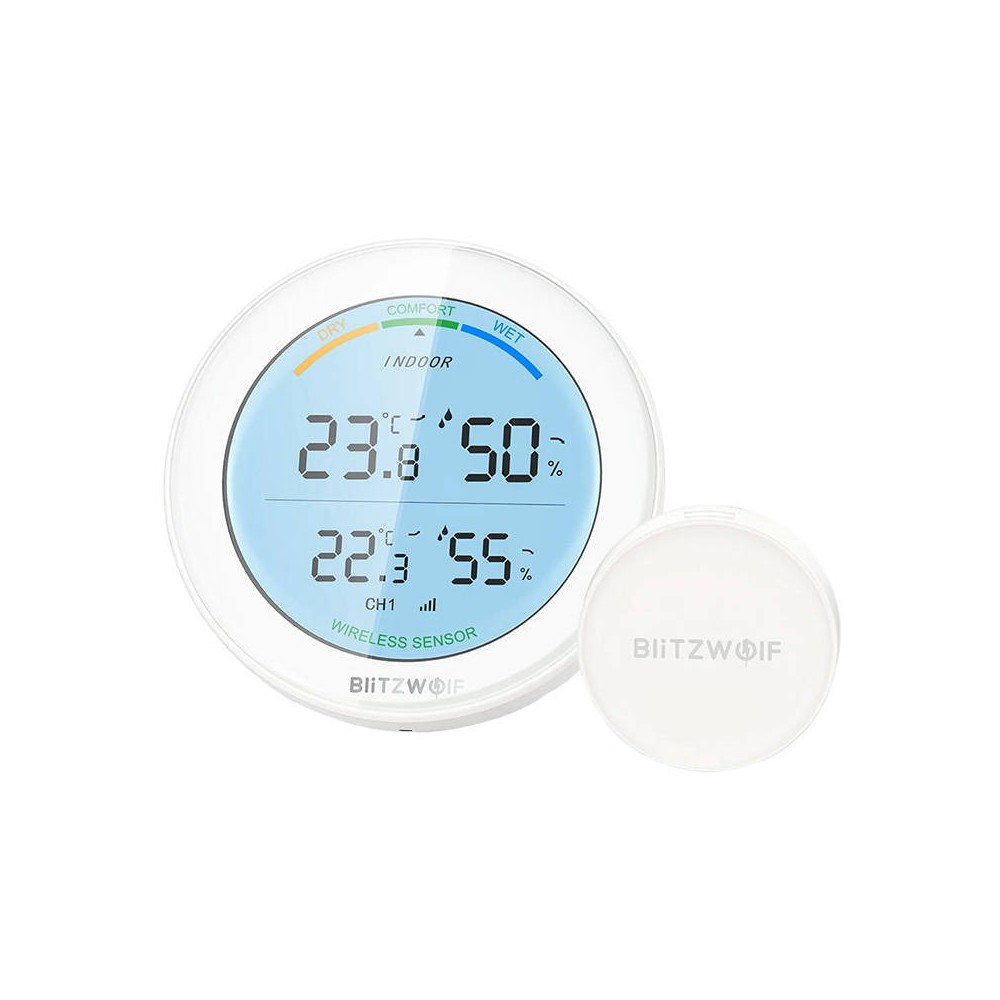 Blitzwolf BW-WS01 belaidė meteorologinė stotis, 433 MHz