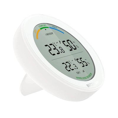 Blitzwolf BW-WS01 belaidė meteorologinė stotis, 433 MHz