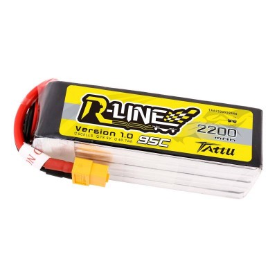 Akumuliatorius Tattu R-Linija 2200mAh 18,5V 95C 5S1P