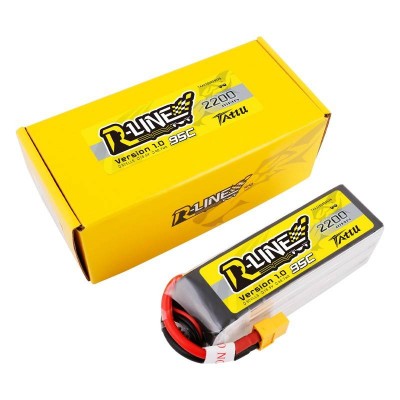 Akumuliatorius Tattu R-Linija 2200mAh 18,5V 95C 5S1P