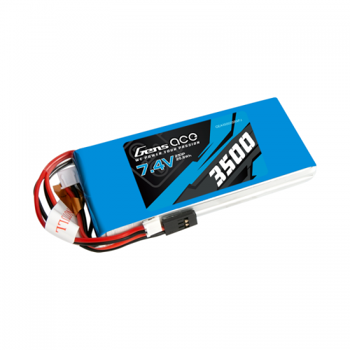 Akumuliatorius LiPo Gens Ace 3500mAh 7,4V 1C 2S1P
