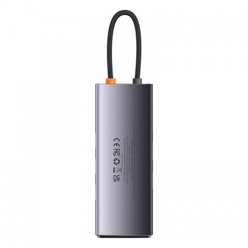 Centratorius 7in1 Baseus Metal Gleam Series, USB-C į 3x USB 3.0