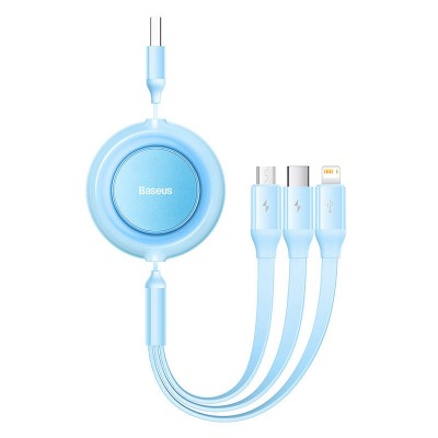 "Baseus" Bright Mirror 2, USB 3-IN-1 laidas micro USB / USB-C /