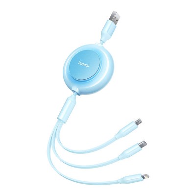 "Baseus" Bright Mirror 2, USB 3-IN-1 laidas micro USB / USB-C /