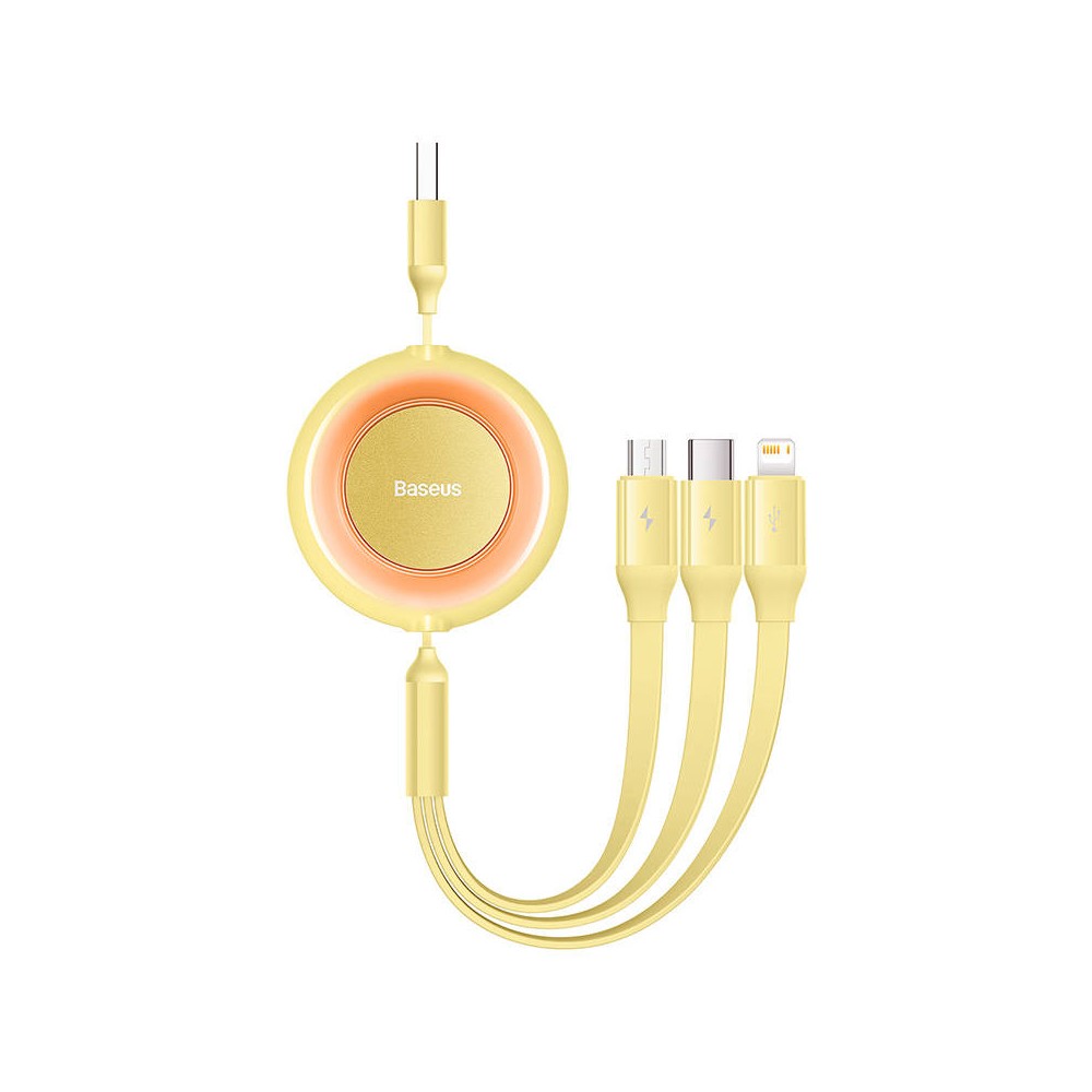 "Baseus" Bright Mirror 2, USB 3-IN-1 laidas micro USB / USB-C /