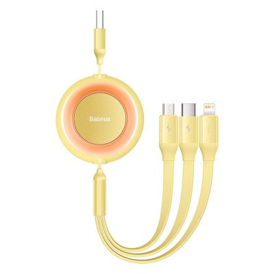 "Baseus" Bright Mirror 2, USB 3-IN-1 laidas micro USB / USB-C /