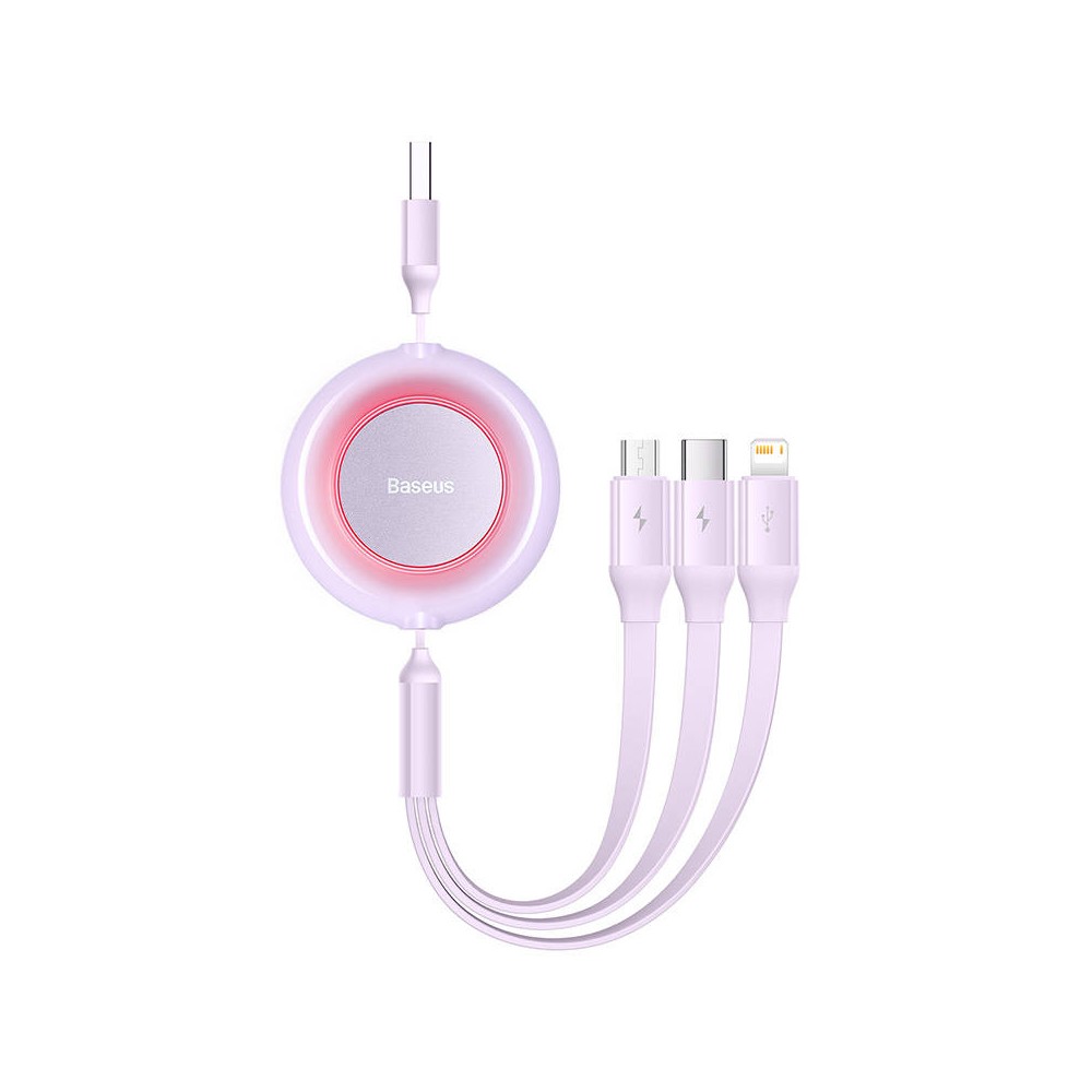 Baseus Bright Mirror 2, 3-IN-1 USB 3-in-1 mikro USB / USB
