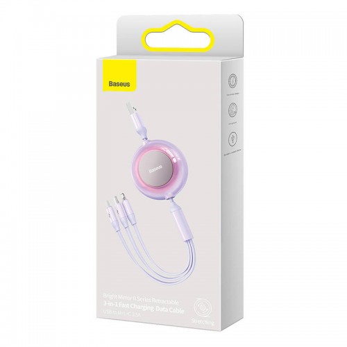 Baseus Bright Mirror 2, 3-IN-1 USB 3-in-1 mikro USB / USB