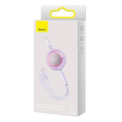 Baseus Bright Mirror 2, 3-IN-1 USB 3-in-1 mikro USB / USB