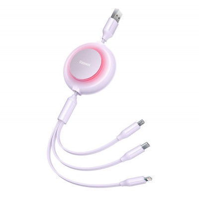 Baseus Bright Mirror 2, 3-IN-1 USB 3-in-1 mikro USB / USB