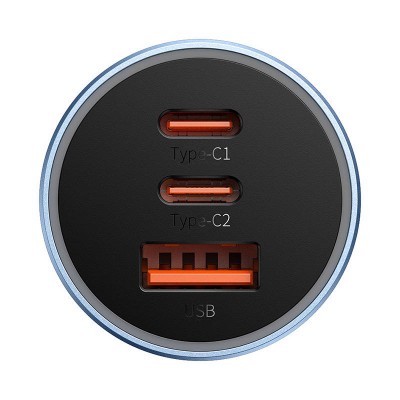 "Baseus Golden Contactor Pro" automobilinis įkroviklis, 2x