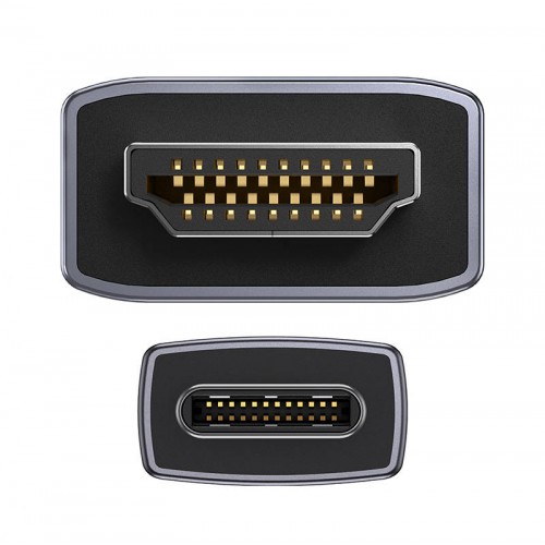 "Baseus USB-C-HDMI kabelis, 4K, 2 m (juodas)-Pagrindinis