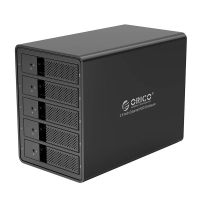 Kietųjų diskų korpusas Orico HDD, 3,5 colio, 5 vietų, USB 3.0 B