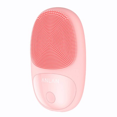 ANLAN Mini silikoninis elektrinis veido šepetėlis su magnetiniu