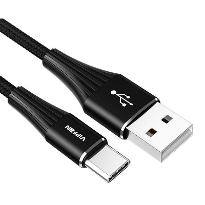 Vipfan A01 USB į USB-C kabelis, 3A, 1,2 m, pintas