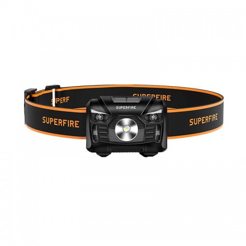 Priekinis žibintas Superfire HL06-A, 280lm-Pagrindinis