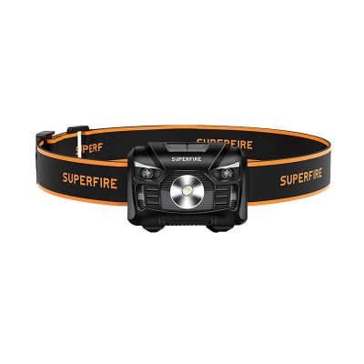 Priekinis žibintas Superfire HL06-A, 280lm-Pagrindinis