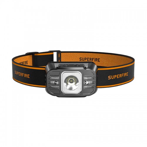 Priekinis žibintas Superfire HL75-X, 220lm, USB-Pagrindinis