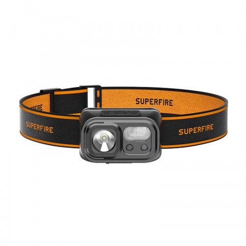 Priekinis žibintas Superfire HL23, 220lm, USB-C-Pagrindinis