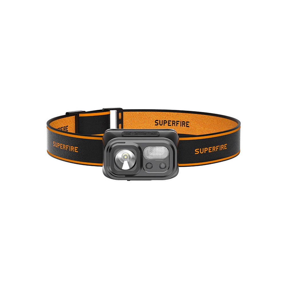 Priekinis žibintas Superfire HL23, 220lm, USB-C-Pagrindinis