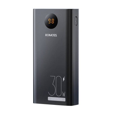 Powerbank Romoss PEA30 30000mAh (juodas)-Powerbank