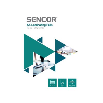 Laminavimo plėvelė SENCOR SLA FA5B150 A5 150mic