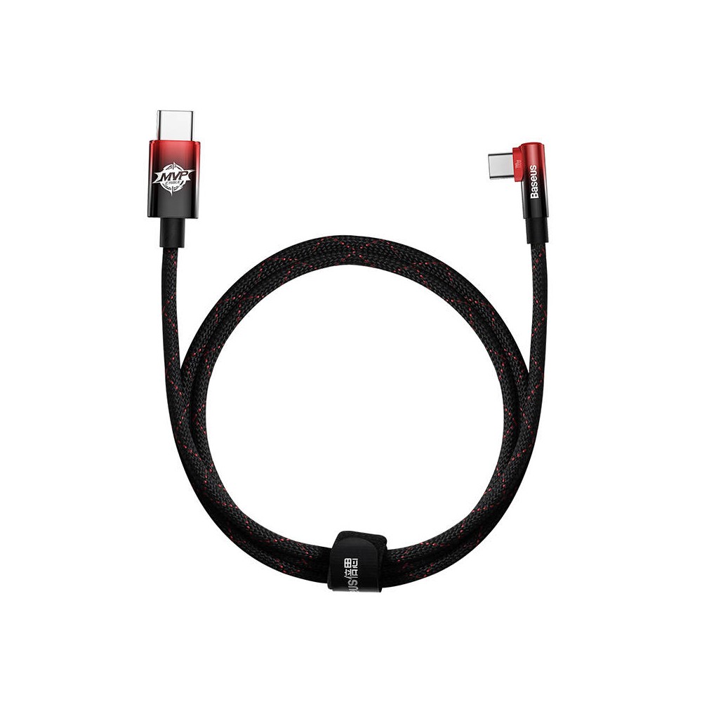 Baseus MVP2 USB-C į USB-C kabelis, 100 W, 1 m (juodas /