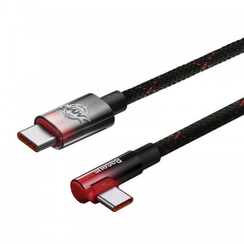 Baseus MVP2 USB-C į USB-C kabelis, 100 W, 1 m (juodas /