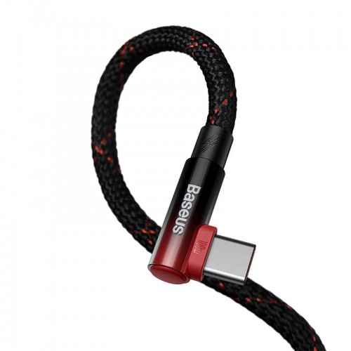 Baseus MVP2 USB-C į USB-C kabelis, 100 W, 1 m (juodas /