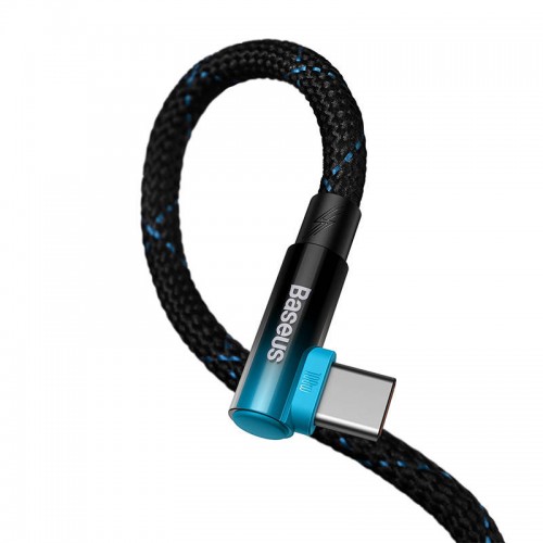 Baseus MVP2 USB-C į USB-C kabelis, 100 W, 2 m (juodas /