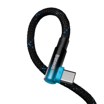 Baseus MVP2 USB-C į USB-C kabelis, 100 W, 2 m (juodas /
