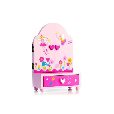 Vaikiška papuošalų dėžutė TEDDIES Princess-Žaislų rinkiniai