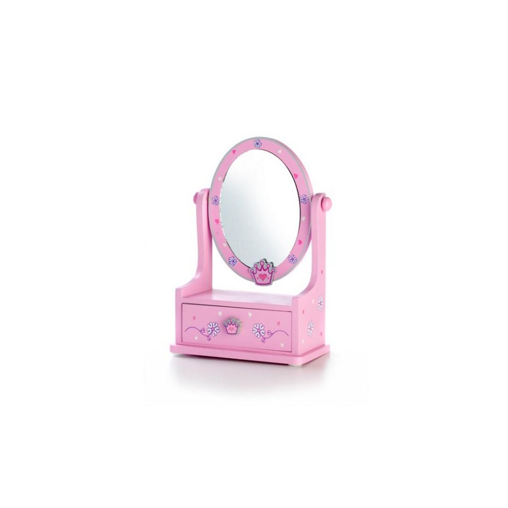 Vaikiška papuošalų dėžutė TEDDIES Maža vitrina-Žaislų rinkiniai