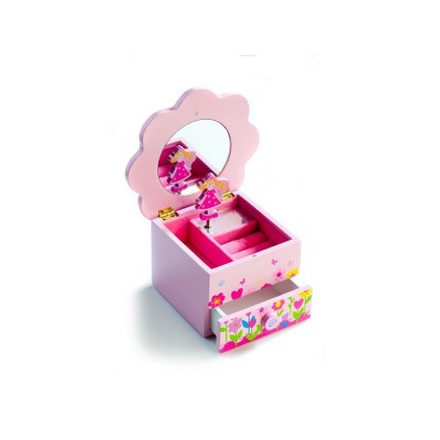 Vaikiška papuošalų dėžutė TEDDIES Princesė su garsu-Žaislų