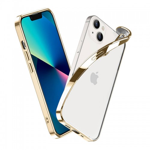 ESR "Classic Hybrid" dėklas iPhone 13 (auksinis)-Pagrindinis