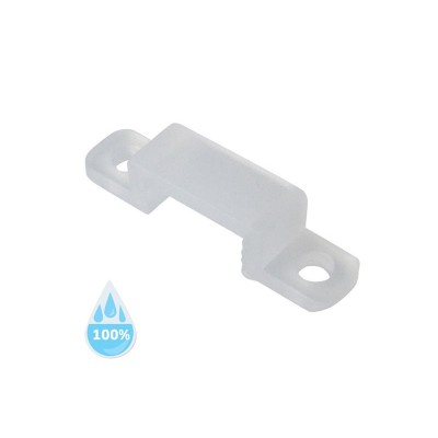 Laikiklis silikoninei LED juostai, 12 V, IP68, lustas 5050