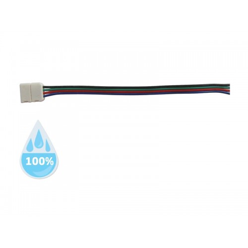 Jungtis be lydmetalio RGB LED juostelėms 5050 30.60LED/m, kurių