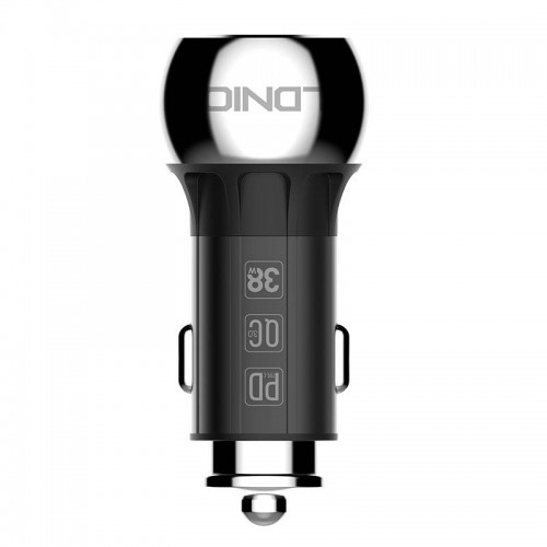 Automobilinis įkroviklis LDNIO C1, USB + USB-C, PD + QC 3.0, 36