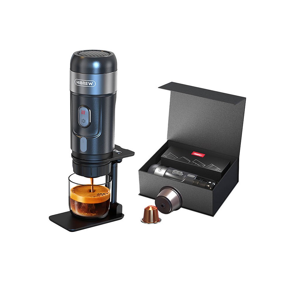 Portable 3 in 1 coffee maker with case 80W HiBREW H4A premium