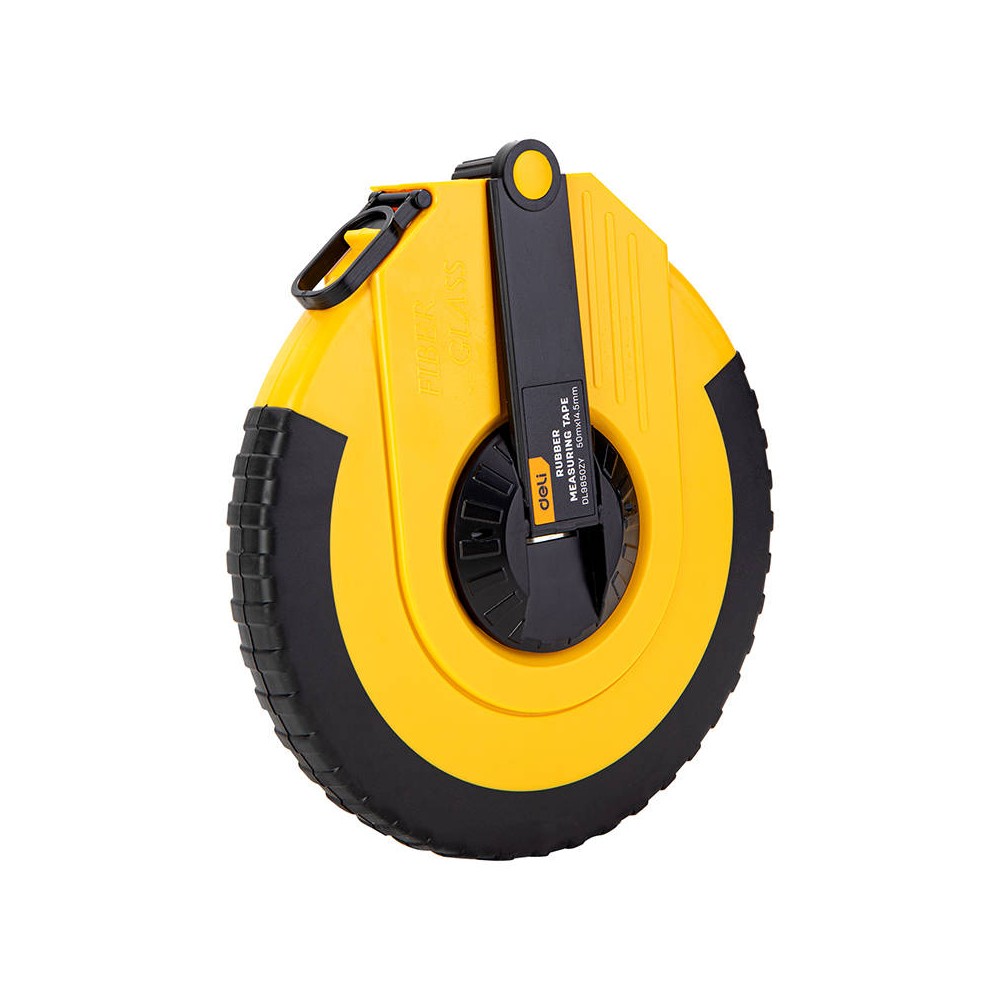 Ilga matavimo juosta Deli Tools EDL9850ZY, 50 m-Matavimo juosta