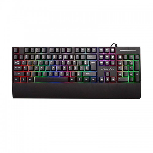 Žaidimų klaviatūra Delux K9852 RGB-Pagrindinis