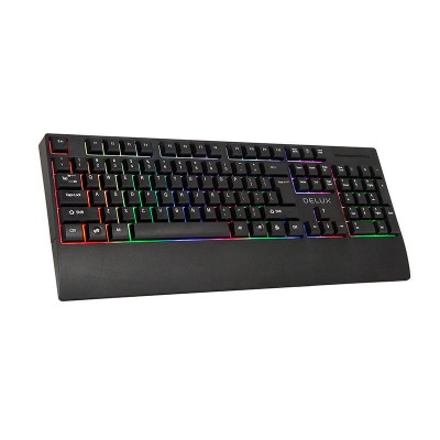 Žaidimų klaviatūra Delux K9852 RGB-Pagrindinis