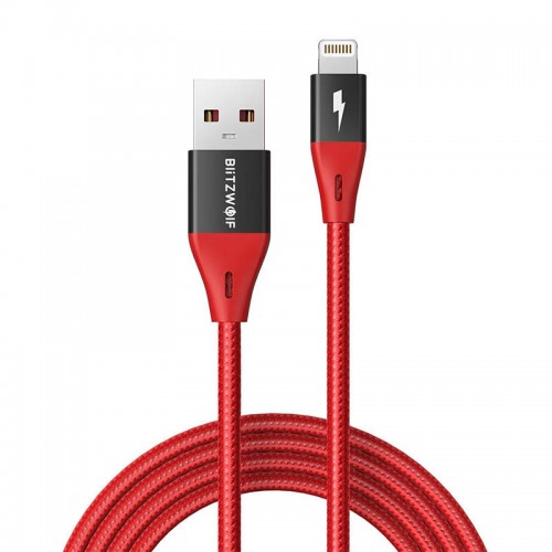 USB kabelis, skirtas "Lightning" BlitzWolf MF-10 Pro, MFI, 20
