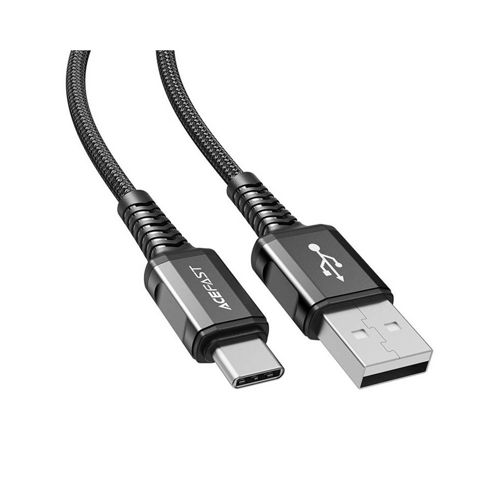 USB kabelis-C do USB-C 1,2 m Acefast C1-04 (juodas)-Pagrindinis