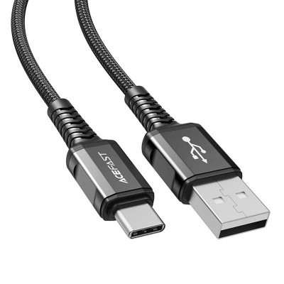USB kabelis-C do USB-C 1,2 m Acefast C1-04 (juodas)-Pagrindinis