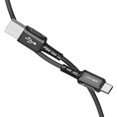 USB kabelis-C do USB-C 1,2 m Acefast C1-04 (juodas)-Pagrindinis