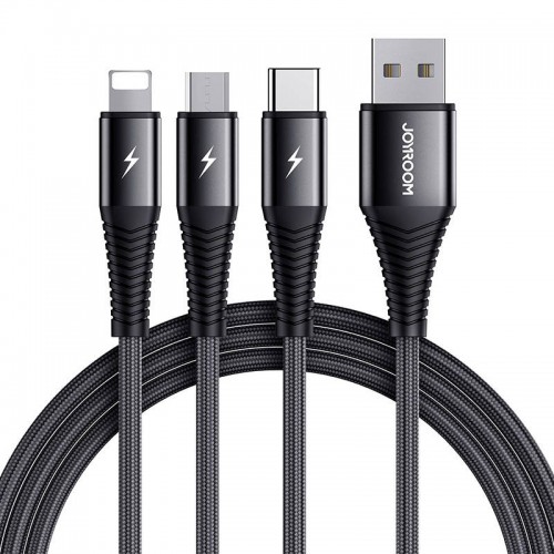 Joyroom S-1230G4 3in1 USB-C / "Lightning" / "Micro USB" 1,2 m