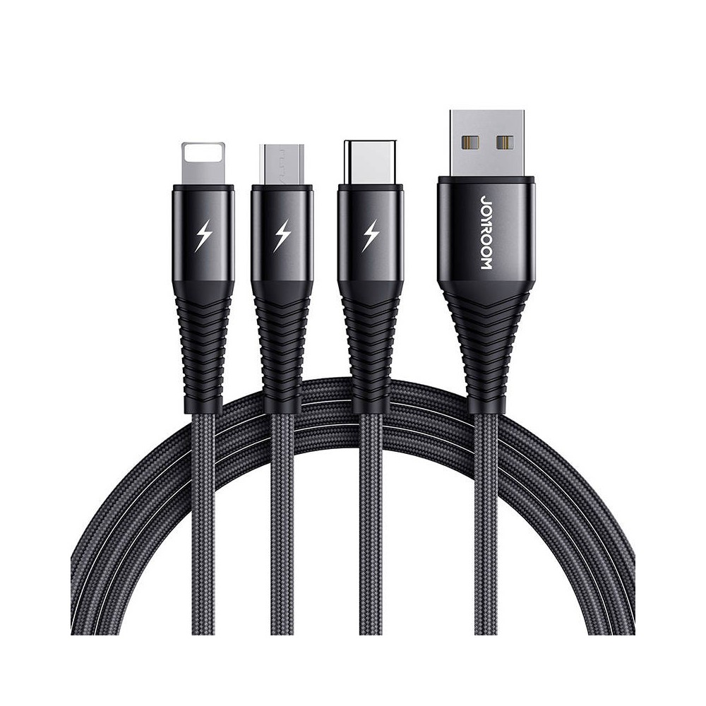 Joyroom S-1230G4 3in1 USB-C / "Lightning" / "Micro USB" 1,2 m